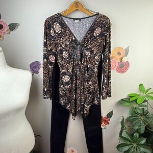 Women's Black High-Rise Jean and Top Bundle - Size - Small